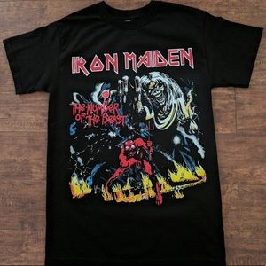 Iron Maiden "The Number of the Beast" Tee Shirt Size M
